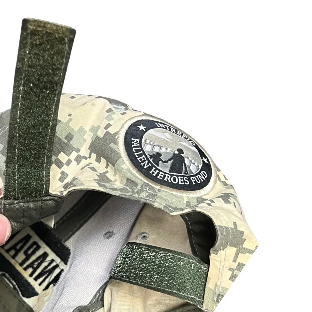 NAPA Racing Baseball Hat OSFM‎ Green Camo Digital Print Ron Capps Signature